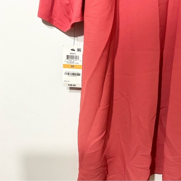 New with tags Alfani Womens Plus Hi-Low Swingy Pullover Top - Picture 10 of 15